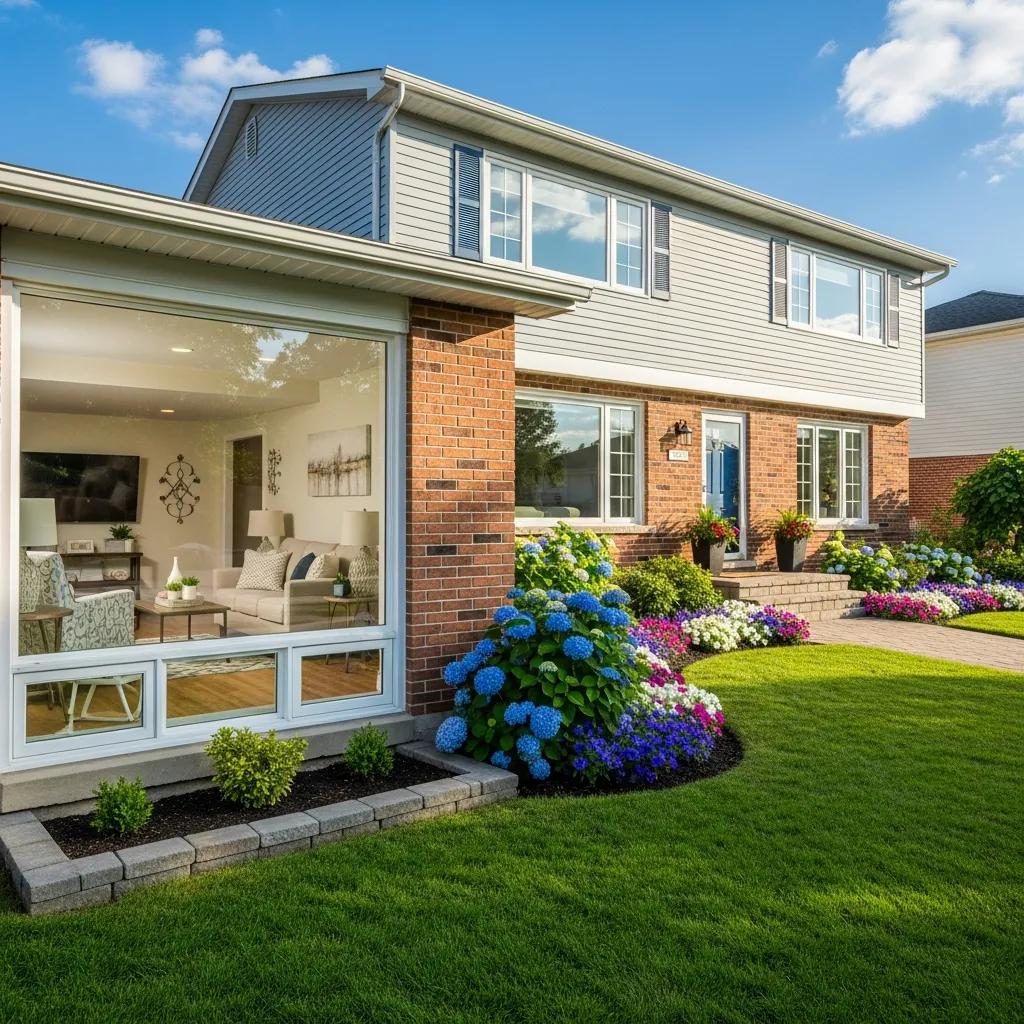 Beautiful home with a finished basement, highlighting increased property value